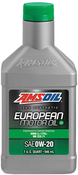 AMSOIL® 0W-20 European LS Oil Bottle