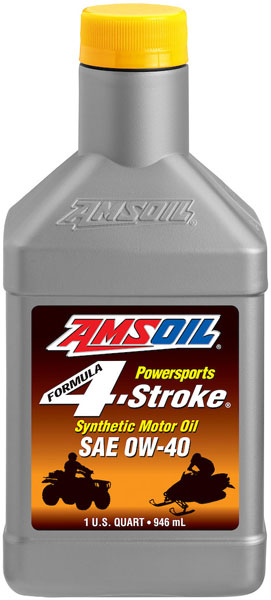 AMSOIL® Formula 4-Stroke® Powersports Oil Bottle