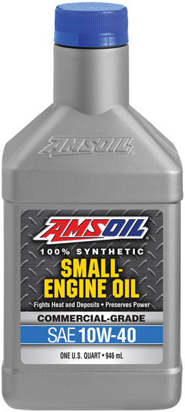 AMSOIL® 10W-40 Small Engine Oil Bottle
