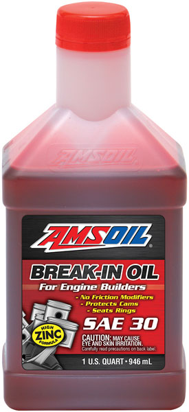 AMSOIL® Synthetic Break-In Oil (SAE 30) Bottle