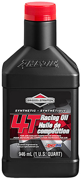 AMSOIL® Briggs & Stratton 4T Racing Oil Bottle