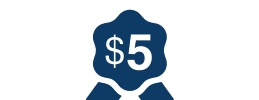 $5 Back